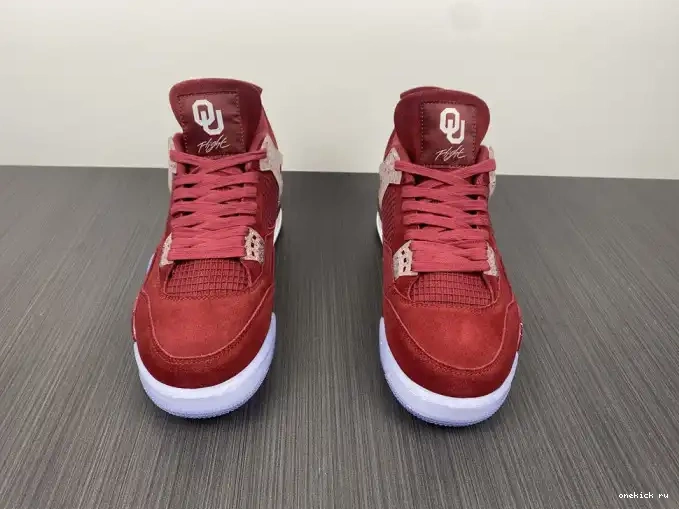 Rep Onekick PE Oklahoma Retro Sooners AJ4-904282 Jordan 4 0518